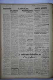 Página do jornal O Nordeste de junho de 1945