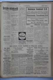 Página do jornal O Nordeste de junho de 1945