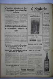 Página do jornal O Nordeste de junho de 1945