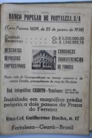 Página do jornal O Nordeste de junho de 1945