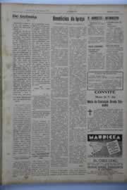 Página do jornal O Nordeste de julho de 1945