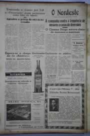 Página do jornal O Nordeste de julho de 1945