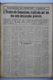 Página do jornal O Nordeste de julho de 1945