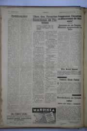 Página do jornal O Nordeste de julho de 1945