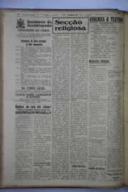 Página do jornal O Nordeste de agosto de 1945