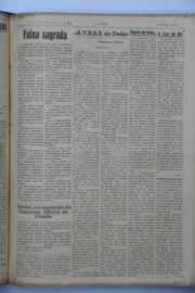 Página do jornal O Nordeste de agosto de 1945