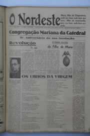 Página do jornal O Nordeste de agosto de 1945