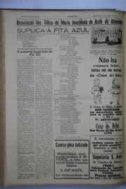Página do jornal O Nordeste de agosto de 1945