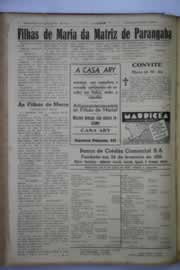 Página do jornal O Nordeste de agosto de 1945