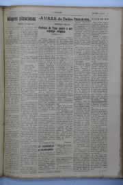 Página do jornal O Nordeste de agosto de 1945