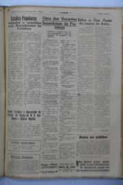 Página do jornal O Nordeste de agosto de 1945