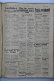 Página do jornal O Nordeste de agosto de 1945