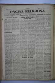 Página do jornal O Nordeste de setembro de 1945