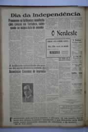 Página do jornal O Nordeste de setembro de 1945