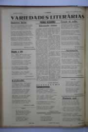 Página do jornal O Nordeste de setembro de 1945