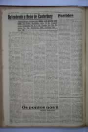 Página do jornal O Nordeste de setembro de 1945