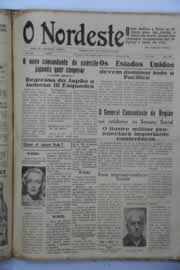 Página do jornal O Nordeste de setembro de 1945
