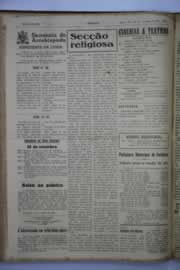 Página do jornal O Nordeste de setembro de 1945