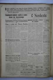 Página do jornal O Nordeste de setembro de 1945