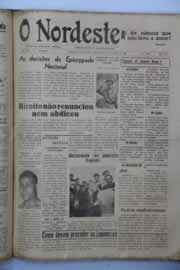 Página do jornal O Nordeste de setembro de 1945