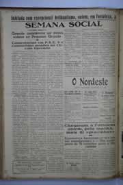 Página do jornal O Nordeste de setembro de 1945