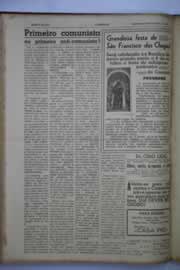 Página do jornal O Nordeste de setembro de 1945