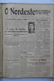 Página do jornal O Nordeste de setembro de 1945