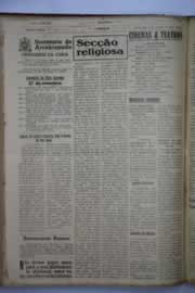 Página do jornal O Nordeste de setembro de 1945