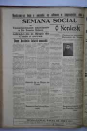 Página do jornal O Nordeste de setembro de 1945
