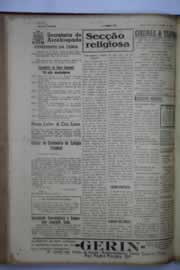 Página do jornal O Nordeste de outubro de 1945