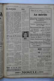 Página do jornal O Nordeste de outubro de 1945