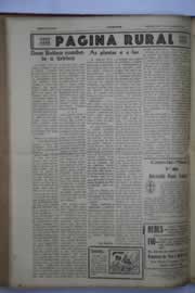 Página do jornal O Nordeste de outubro de 1945