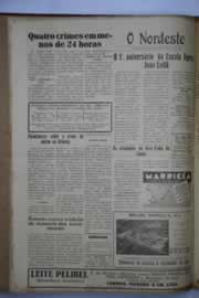 Página do jornal O Nordeste de outubro de 1945