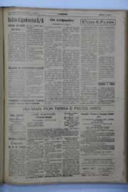 Página do jornal O Nordeste de outubro de 1945