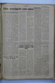 Página do jornal O Nordeste de outubro de 1945