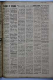 Página do jornal O Nordeste de novembro de 1945