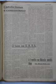 Página do jornal O Nordeste de novembro de 1945