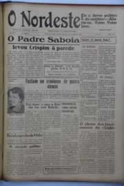 Página do jornal O Nordeste de dezembro de 1945
