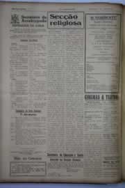 Página do jornal O Nordeste de março de 1946