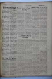 Página do jornal O Nordeste de março de 1946