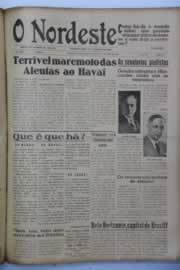 Página do jornal O Nordeste de abril de 1946