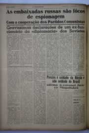 Página do jornal O Nordeste de abril de 1946