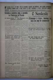 Página do jornal O Nordeste de abril de 1946
