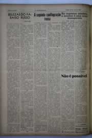 Página do jornal O Nordeste de abril de 1946