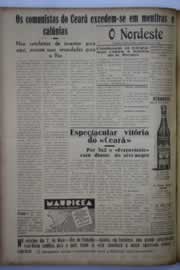 Página do jornal O Nordeste de abril de 1946