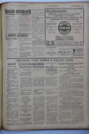 Página do jornal O Nordeste de maio de 1946