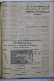Página do jornal O Nordeste de maio de 1946