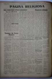 Página do jornal O Nordeste de maio de 1946
