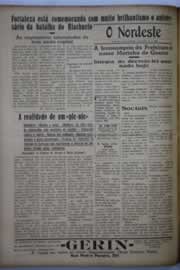 Página do jornal O Nordeste de junho de 1946