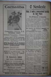Página do jornal O Nordeste de junho de 1946